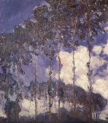 Claude Monet Poplars on the Banks of the River Epte Spain oil painting artist
